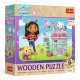 20268 TREFL PUZZLE 24 EL. KOCI DOMEK GABI, WESOŁA GABBY I PRZYJACIELE - DREWNIANE