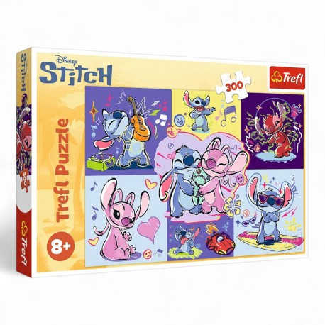 23033 TREFL PUZZLE 300 EL. LILO&STITCH ZAKRĘCONY STITCH