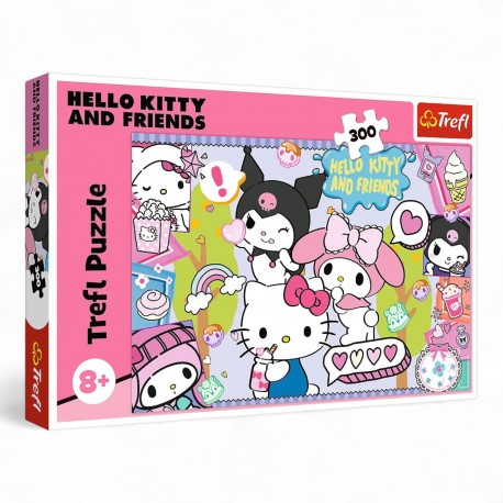 23039 TREFL PUZZLE 300 EL. HELLO KITTY, SZALONE TRIO