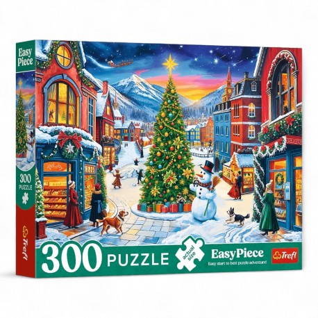 23104 TREFL PUZZLE 300 EL. ŚWIĄTECZNE MIASTECZKO, EASYPIECE