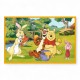 34436 TREFL PUZZLE 2X24 EL. KUBUŚ PUCHATEK, DZIEŃ W OGRODZIE
