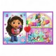 34438 TREFL PUZZLE 2x70 EL. KOCI DOMEK GABI, BAW SIE Z GABBY