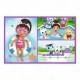 34438 TREFL PUZZLE 2x70 EL. KOCI DOMEK GABI, BAW SIE Z GABBY