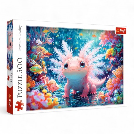 37536 TREFL PUZZLE 500 EL. AKSOLOTL