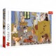 37539 TREFL PUZZLE 500 EL. POKÓJ VAN GOGHA, PSIA REWOLUCJA