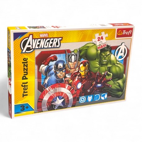 14378 TREFL PUZZLE 24 EL MAXI MARVEL, ZAWSZE SPRAWIEDLIWI