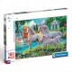 297948 CLEMENTONI PUZZLE 180 el. JEDNOROŻCE PRZY WODOSPADZIE SUPER