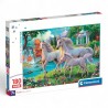 297948 CLEMENTONI PUZZLE 180 el. JEDNOROŻCE PRZY WODOSPADZIE SUPER