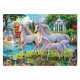 297948 CLEMENTONI PUZZLE 180 el. JEDNOROŻCE PRZY WODOSPADZIE SUPER