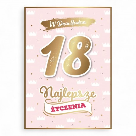 795781 KARNET W DNIU 18 URODZIN, NAJLEPSZE ŻYCZENIA, ARMIN STYLE