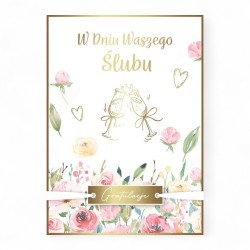 796153 KARNET W DNIU WASZEGO ŚLUBU, GRATULACJE, ARMIN STYLE