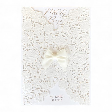 796535 KARNET MŁODEJ PARZE W DNIU ŚLUBU ARMIN STYLE