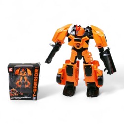 050530 ROBOT T-WARRIOR 20 cm. CZARNO-POMARAŃCZOWY HIPO