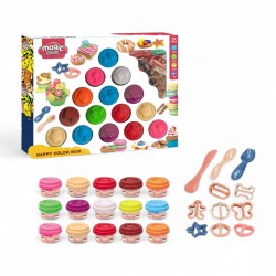 475035 CIASTOLINA ZESTAW UZUPEŁNIACZY 15 szt. + AKCESORIA GAZELO