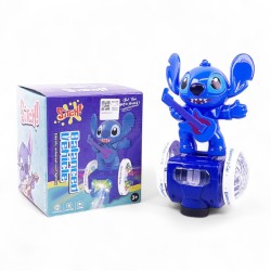 459342 STWOREK NIEBIESKI Z GITARĄ JEŻDŻACY ŚW/DŹ BIGTOYS