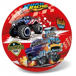 132176 PIŁKA GUMOWA MONSTER TRUCK 23 CM BEST MS TOYS