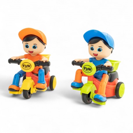 124636 CHŁOPCZYK NA ROWERKU ASKATO