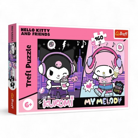 15430 TREFL PUZZLE 160 EL. KUROMI RZĄDZI