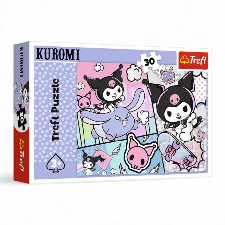 18325 TREFL PUZZLE 30 el. ZABAWY Z KUROMI