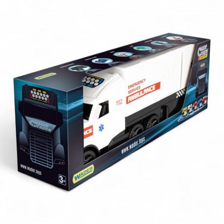 36211 WADER MAGIC TRUCK ACTION AMBULANS