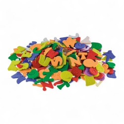 681669 NAKLEJKI Z PIANKI - LITERKI 170 SZT. BREWIS