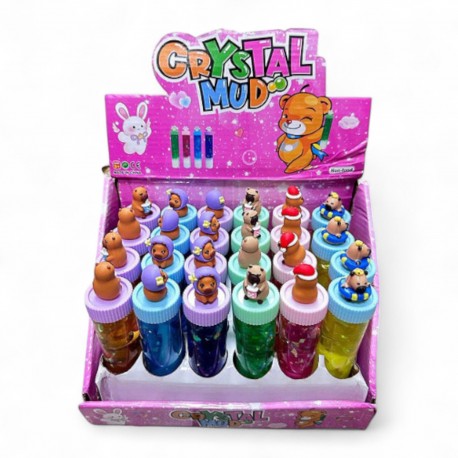 492622 MASA GLUT GADŻET ŻELOWY SLIME TUBA KAPIBARA MIX KOLORÓW F.H. TOYS