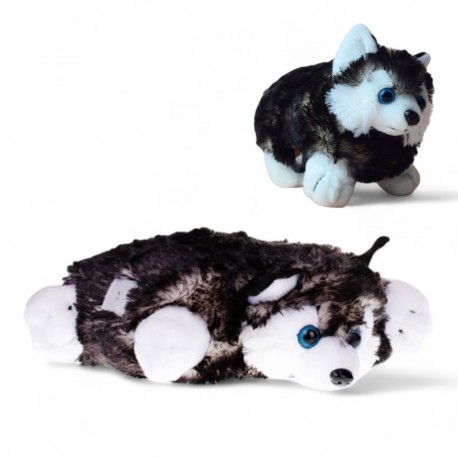 229005 DEEF PLUSZOWY PIES PODUSZKA HUSKY 22/20cm