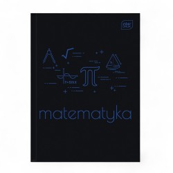 367419 BRULION ZESZYT W KRATKĘ A5 80 MATEMATYKA INTERDRUK