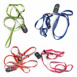 901500 MATERIAŁOWA SMYCZ DLA PSA 4 kol. 120 cm. 7&7