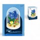 480060 KLOCKI KWIATY NIEBIESKA HORTENSIA 288el. GAZELO