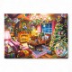 10916 TREFL PUZZLE 1000 el. ŚWIĄTECZNA CHATKA DISNEYA , PREMIUM PLUS QUALITY