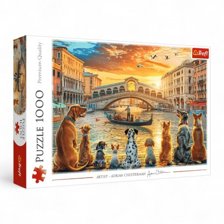 10944 TREFL PUZZLE 1000 el. PIESKI W WENECJI