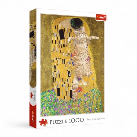 10962 TREFL PUZZLE 1000 el. PURRFECYJNY POCAUNEK