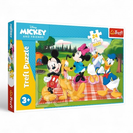 14380 TREFL PUZZLE 24 EL ULUBIONA MYSZKA MIKI
