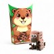 907061 MARIOINEX KLOCKI MINI WAFLE POCKET PETS - BÓBR