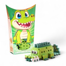 906910 MARIOINEX KLOCKI MINI WAFLE POCKET PETS - KROKODYL