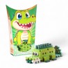 906910 MARIOINEX KLOCKI MINI WAFLE POCKET PETS - KROKODYL