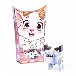906941 MARIOINEX KLOCKI MINI WAFLE POCKET PETS - KOZIOŁEK