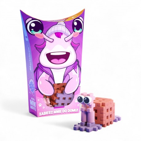 907146 MARIOINEX KLOCKI MINI WAFLE POCKET PETS - ŚLIMAK