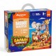 907108 MARIOINEX KLOCKI MINI WAFLE ANIMALS - SAFARI 100 el