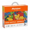 907429 MARIOINEX KLOCKI MINI WAFLE ANIMALS 62 el.