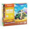 907498 MARIOINEX KLOCKI MINI WAFLE FARMER - TRAKTOR Z OPRYSKIWACZEM