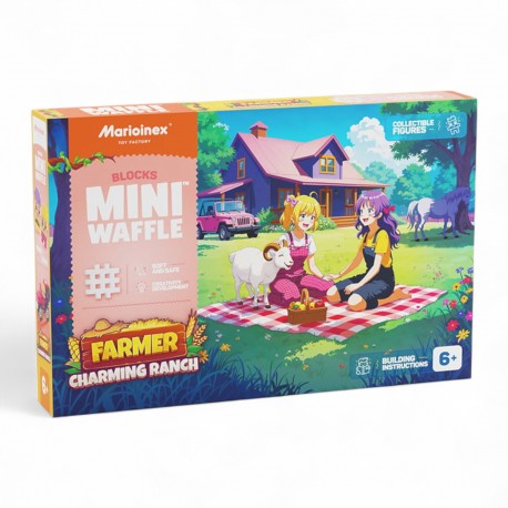 907542 MARIOINEX KLOCKI MINI WAFLE FARMER - UROCZE RANCHO