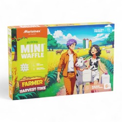 907566 MARIOINEX KLOCKI MINI WAFLE FARMER - CZAS ZBIORÓW