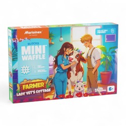 907580 MARIOINEX KLOCKI MINI WAFLE FARMER - DOMEK PANI WETERYNARZ