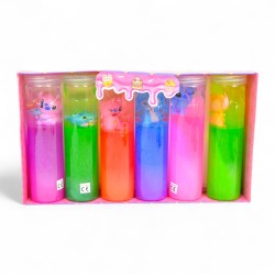 904259 MASA GLUT GADŻET ŻELOWY SLIME TUBA STWOREK MIX KOLORÓW F.H. TOYS