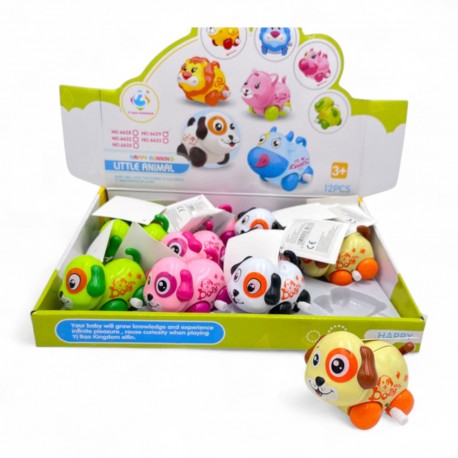 839837 PIES NAKRĘCANY DISPLAY 12 SZT. CABO-TOYS