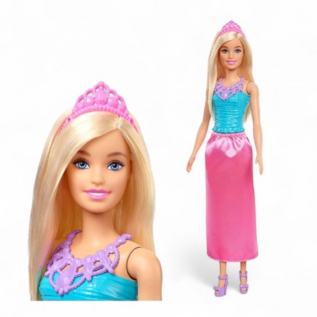 055784 BARBIE LALKA DREAMTOPIA KSIĘŻNICZKA RÓŻOWE M&Z
