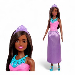 055777 BARBIE LALKA DREAMTOPIA KSIĘŻNICZKA FIOLETOWY M&Z