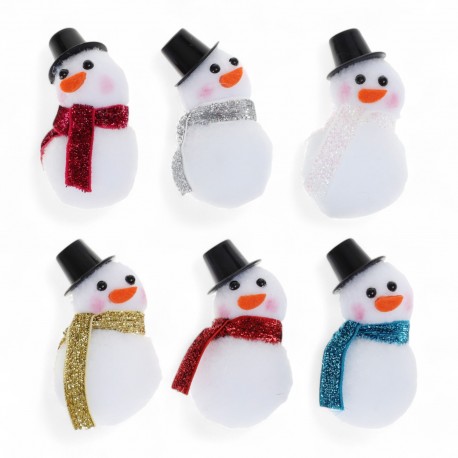 708163 BAŁWANKI 60 mm 3 szt. BOŻE NARODZENIE BREWIS